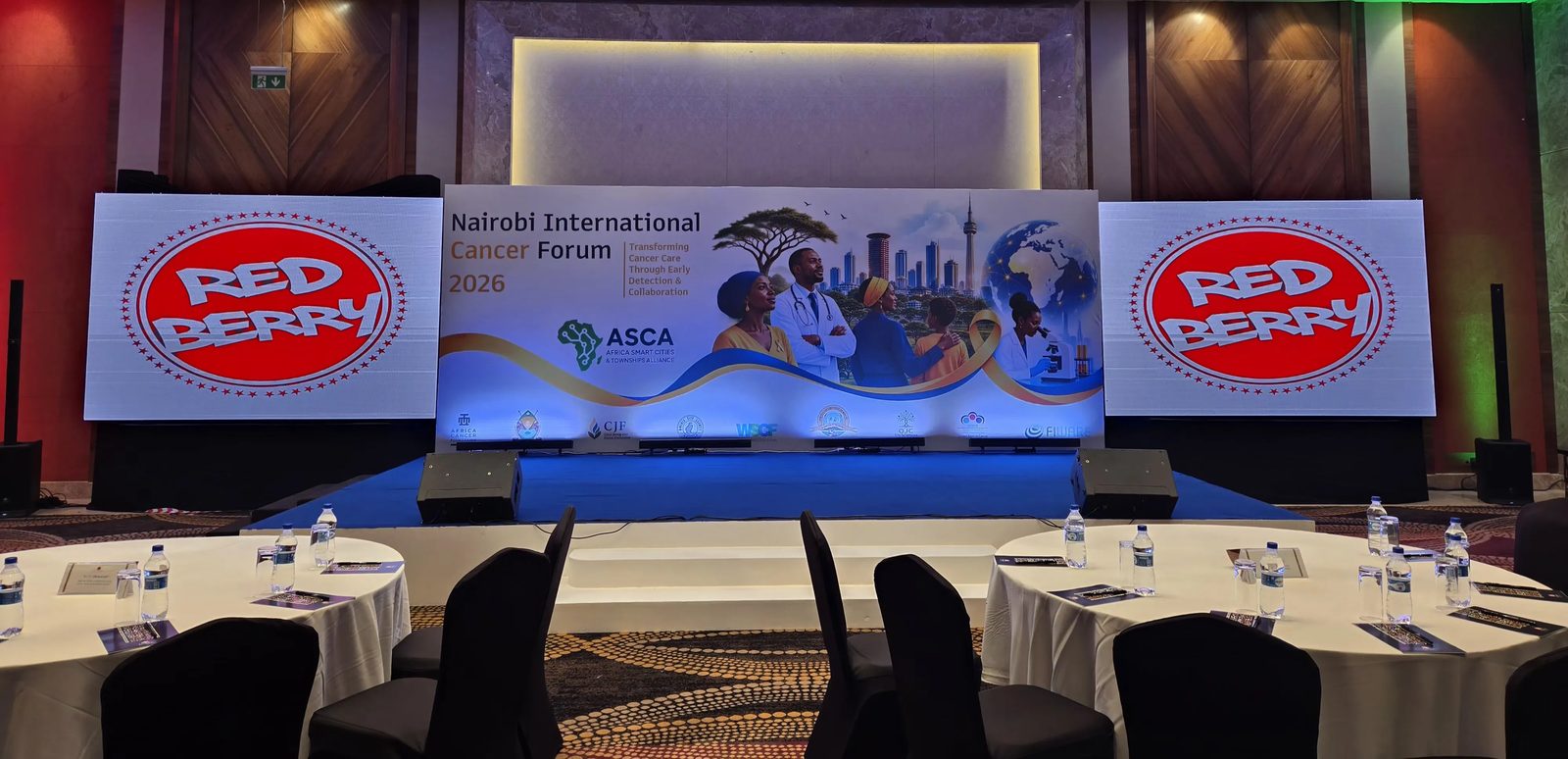 Nairobi International Cancer Forum 2026 개회식장